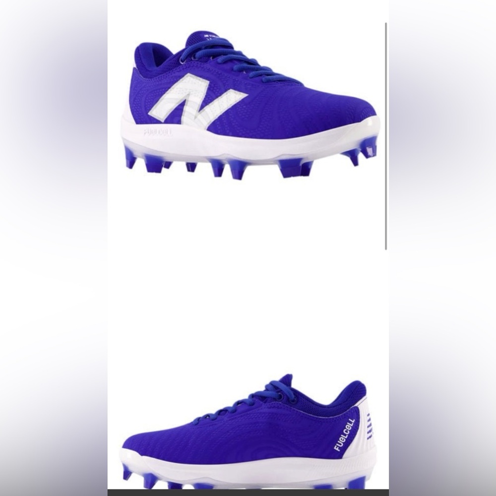 New Balance Kids Purple Soccer Cleats